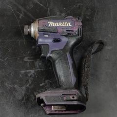 中古品 マキタ makita 18V 充電式インパクトドライバ TD172D 本体のみ 紫 動作確認済 コードレス