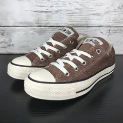 CONVERSE ALL STAR WASHEDCORDUROY OX コンバース オールスター ウォッシュコーデュロイ OX 23cm ブラウン 1SC634 L03234