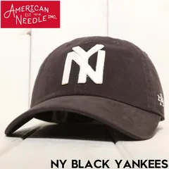 ストラップキャップ 帽子 AMERICAN NEEDLE アメリカンニードル NY BLACK YANKEES SMU694B-NBY 日本代理店正規品