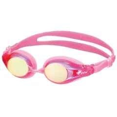 新品 VIEW(ビュー) 日本製 スイミングゴーグル 小学生用 6歳～12歳向け 抗菌モデル ミラータイプ くもり防止機能付 V722JMR