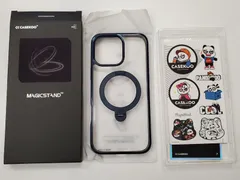 ★CASEKOO iPhone 16 Pro Max 用 ケース ブルー