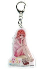 【中古】キーホルダー 桜沢墨 アクリルキーホルダー 「PS4/Switchソフト 彼女、お借りします -水平線と水着の彼女-」 楽天ブックス購入特典