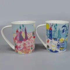 【中古】マグカップ･湯のみ 集合 フォーシーズンマグカップ2個セット 春＆夏 「ムーミン」