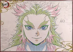 鬼滅の刃 ufotable DINING B2原画ポスター◆煉獄＆蜜璃 ポスター B2原画ポスター 煉獄杏寿郎 「鬼滅の刃 遊郭編