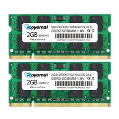 Komputerbay 2枚組 DDR2 800MHz PC2-6400 4GBX2 DUAL 200pin SO-DIMM