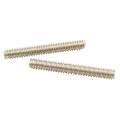スレッドポスト Threaded Post - #6-32 x 1 1/16”, Plated Brass, USA, Nickel