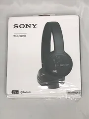 W190 ソニー ワイヤレスヘッドホン WH-CH510 ブラック　A5DB6C8A418084のサムネイル