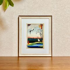 美品 渡辺美香子「すっとこのまま」シルクスクリーン 直筆サイン入