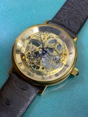 Bulova ブローバ/ 97A138 スケルトン 革ベルト - メルカリ