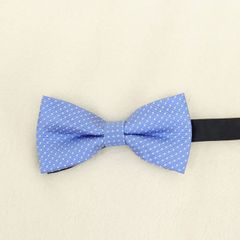 16.蝶ネクタイ　ライトブルー　結婚式　タキシード