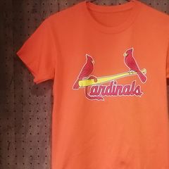 セントルイス・カージナルス 　「Cardinals／Cardinals  KIDS CLINICS」両面プリントＴシャツ　　※訳アリ価格