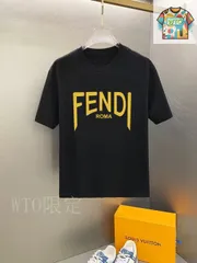 【今日WTO】Fendi 2025 早春新款ショートスリーブ丸首 T シャツ-DU72