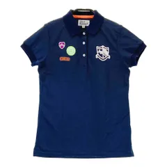 サイズ：1 JACK BUNNY ジャックバニー  半袖ポロシャツ  ネイビー系 [240101299570]# ゴルフウェア レディース ストスト