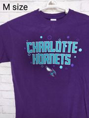 M／US古着／NBA／シャーロットホーネッツ／CHAROTTE HORNETS／アメカジ／GILDAN