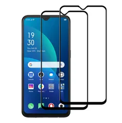 OPPO A5 2020 フィルム ２枚入り 液晶保護フィルム ガラスフィルム ブルーライト カット 送料無料 全面保護 指紋防止 貼り付け簡単 通販