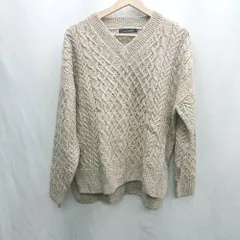 ◇ ⊇ AMERICAN HOLIC アメリカン ホリック 長袖 セーター サイズM サンドベージュ系 レディース E  【1501160049421】