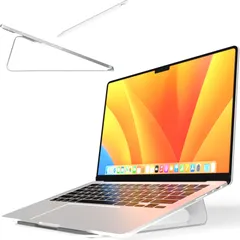 【人気商品】iPad |【M1 / | M2 | / M3 Macbook MacBookPro対応】| スタンド for |アルミニウム | Stand 人間工学 Slide | エルゴノミクス Elgo | マックブック amesoba (シルバー)