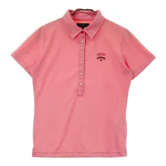 サイズ：M CALLAWAY キャロウェイ  半袖ポロシャツ ドット柄 ピンク系 [240101300886]# ゴルフウェア レディース ストスト