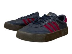 adidas (アディダス) サンバローズ スニーカー ローカット EF0602 24.5cm US7.5 ネイビー レディース/078