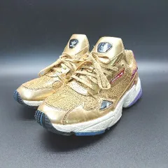 アディダスオリジナルス FALCON ハイレゾイエロー ネオンカラー 24cm