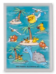 海外ポケモンセンター限定ポケモンカードゲーム デッキシールド Sunny Sea