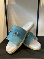 バジョルゴ　BajoLugo 　サンダル　シボスカイブルーシルバービット　24.5cm25.5cm（BG-313）SAMPLE商品