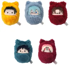 【中古】ぬいぐるみマスコット・ぬいぐるみバッジ 全5種セット 「呪術廻戦 くるみたぴぬい」