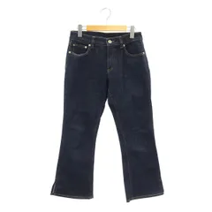 カルヴェン CARVEN フレアデニムパンツ ジーンズ ストレッチ 34 紺 ネイビー /MY ■OSのサムネイル