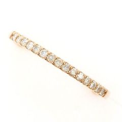 K10PG　リング　ring　指輪　10号　ダイヤ　0.18　総重量約1.0g