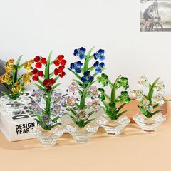 HOYA クリスタルガラス 置物 サンタクロース - メルカリ