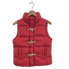 RALPH LAUREN ダウンベスト レッド レディース フード付き Sサイズ