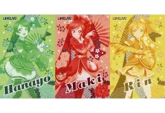 【中古】抱き枕カバー・シーツ(キャラクター) 全3種セット プレミアムビッグブランケット “1年生 Angelic Angel” 「ラブライブ!The School Idol Movie」
