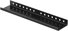 【送料無料】山崎実業(Yamazaki) テレビ裏ラック ワイド40 ブラック 約W40XD8.2XH3cm スマート ルーター収納 ケーブル収納 4885