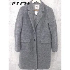 ■ OZOC オゾック チェスター コート サイズ38 グレー レディース 【中古】 【1002801927547】のサムネイル