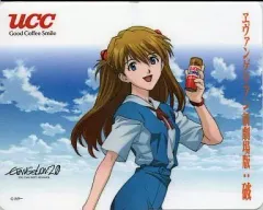 【中古】マウスパッド 式波・アスカ・ラングレー 特製ミニマウスパッド「ヱヴァンゲリヲン新劇場版：破」UCC COFFEE ミルク＆コーヒー ヱヴァンゲリヲン缶 6缶パック付録