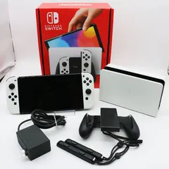 中古美品 任天堂 ニンテンドースイッチ Nintendo Switch 有機ELモデル ホワイト HEG-001 SR7-08-59