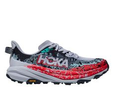 【新品】HOKA ONE ONE ホカ オネオネ M SPEEDGOAT 6 1147791 GULL/STORMYSKIES メンズ スピードゴート6 幅D 厚底 トレイルランニングシューズ ビブラムソール メガグリップ ランシュー スニーカー 靴 クッショ