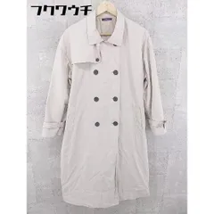 ■ ◎ ITEMS URBAN RESEARCH アーバンリサーチ ウエストベルト付 トレンチ コート サイズM ベージュ系 レディース  【1002801902797】