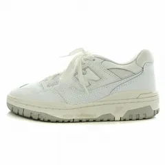 ニューバランス NEW BALANCE ローカットスニーカー シューズ レザー ロゴ US5.5 23.5cm 白 ホワイト BB550PB1 /BB ■OFのサムネイル