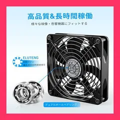 【スタッフおすすめ！】ELUTENG USBファン 14cm 静音 USB扇風機 強力 冷却ファン 3段階風量調節 PCファン 5V 冷却クーラー 薄型 送風機 長寿命 140mm 車中泊 換気扇 1500RPM パソコン/ルーター/水槽