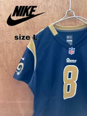 NFL NIKE ナイキ　ゲームシャツ　ネイビー　Lサイズ　紺