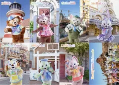 【中古】ポストカード 集合 ダッフィー＆フレンズ20周年クロニカル 発売記念ポストカード8枚セット 「ディズニー」 Disney FAN(ディズニーファン) 2025年11月号 綴じ込み付録