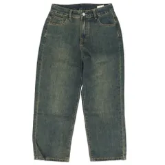 ☆ ネイビー（9分丈タイプ） ☆ XXSサイズ ☆ レディース ハイウエスト ストレートパンツ デニムパンツ レディース デニム ストレートパンツ ジーンズ パンツ おしゃれ オシャレ ボトムス ジーパン スリム 上品 ハイウエスト ロングパンツ