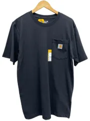 Carhartt (カーハート) Loose Fit Heavyweight S/S POCKET TEE ポケットTシャツ K87 S ブラック メンズ/045