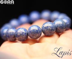 ラピスラズリ【限定1点モノ】4Aヒマラヤ産ロイヤルブルーラピスラズリ 12mm ブレスレット パワーストーン 天然石 青 ブルー 青い石