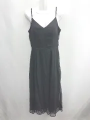 ◇ EVRIS エヴリス ロング丈 ワンピース サイズF ブラック レディース E  【1408220026937】