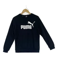 PUMA プーマ キッズトレーナー・スウェット 160cm ブラック ロゴ　 20241218_0030