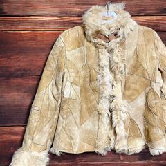 ERMANNO SCERVINO ファージャケット コート レザー フォックス - メルカリ