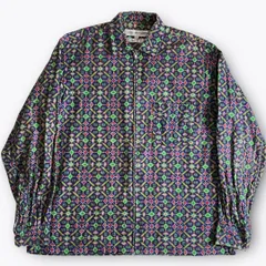 COMME des GARCONS SHIRT プリントネル シャツジャケット