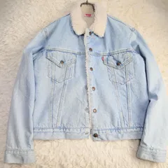 USA製 70's Levi's 70605 DENIM BOA JACKET‐38 常田大希着用同型MODEL